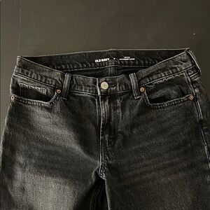 Old Navy black boyfriend loose size 4